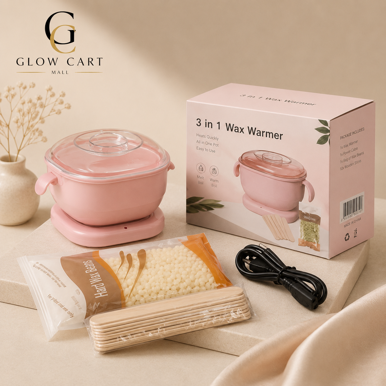 3 IN ONE WAX WARMER